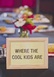 Cool kids table